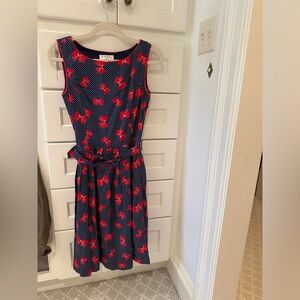 Rachel Riley Mommy and Me Bow Dress Size US 4/EU 36